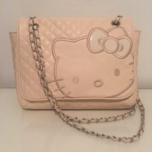 Hello kitty quilted crossbody/shoulder bag
